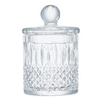 Конфетница с крышкой Decor de table 10 см, хрусталь, прозрачная - Decor De Table