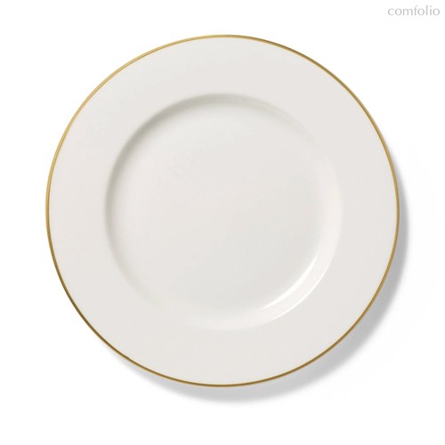 Тарелка закусочная Dibbern Золотая полоса 21 см, фарфор костяной - Dibbern