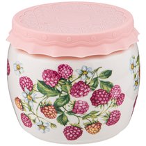 Банка с Силиконовой Крышкой Малина 750М л