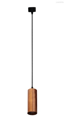 LED Rollo светильник подвесной, GU10, D57хH150мм, L1500мм, IP20, черный-бронза, без лампы - Donolux
