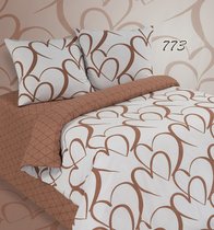 Комплект постельного белья ПА-4-773 Семья Поплин с наволочками 70х70х2 шт. - АльВиТек