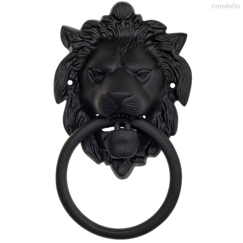 Дверная стучалка Fratelli Cattini "RELEONE" 190x110 NM матовый черный - Fratelli Cattini