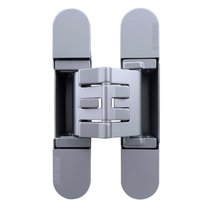 KUBICA K2760CM DXSX, CS петля скрытая универсальная МАТОВЫЙ ХРОМ (60 kg) - Koblenz