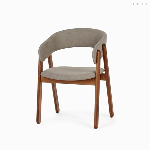 Обеденный стул Devlin Soft, цвет коричневый/сливочный - Cosmo Red