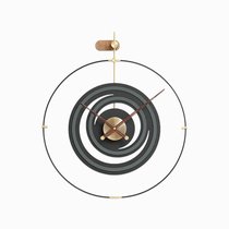 Часы настенные Corynn, цвет черный - Cosmo