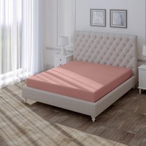 Простыня Verossa "Stripe На Резинке 140/200/20 борт 20 Rouge" - Nordtex