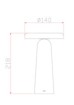 Аккумуляторный светильник Freya FR6109TL-L4W - Freya