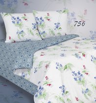 Комплект постельного белья ПА-3-756 Евро Поплин с наволочками 70х70х2шт. - АльВиТек