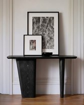 Чёрная консоль Дрис, цвет черный - Louvre Home