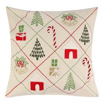 Чехол на подушку Christmas dreams из коллекции New Year Essential, 45х45 см - Tkano