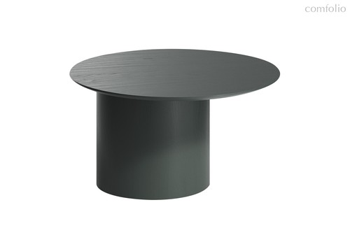 Столик Type D 70 см со смещенным основанием D 39 см (темно-серый) - Ellipse