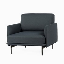 Кресло Bebe, цвет темно-синий/черный - Cosmo