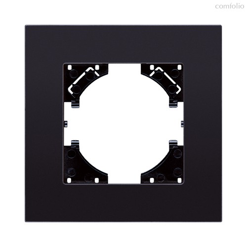 Рамка 1-постовая, стекло черный Kollinger Reflex MG RM1BK - Kollinger