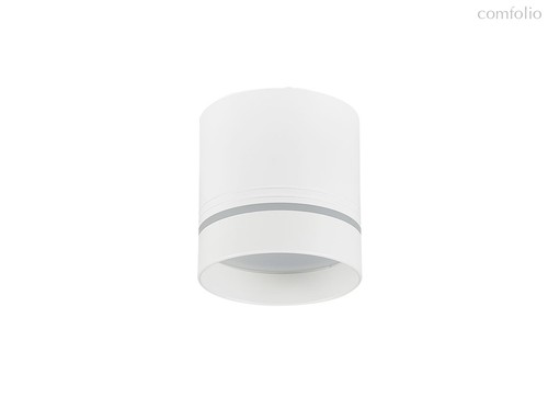 LED Barell светильник накладной, 15Вт, D108х H113мм, 980Лм, 120°, 3000К, IP20, Ra80, PF65, 220-245В, белый RAL9003, источник питания в комплекте - Donolux