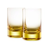 Набор стаканов для воды Moser Виски сет 220 мл, 2 шт, желтый, п/к - Moser