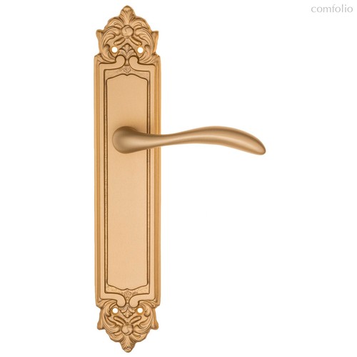 Дверная ручка на планке Fratelli Cattini LUCCIA PL96-BS матовая латунь - Fratelli Cattini