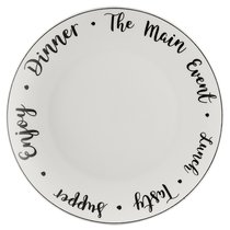 Тарелка обеденная Carnaby Script D 26,5 см - Price & Kensington