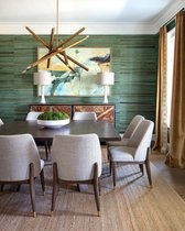 Золотая люстра Пэрис, цвет золотой - Louvre Home