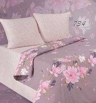 Комплект постельного белья ПА-4-734 Семья Поплин с наволочками 70х70х2 шт. - АльВиТек