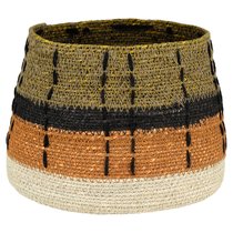 Корзина плетеная Colored lines (A) - Covali