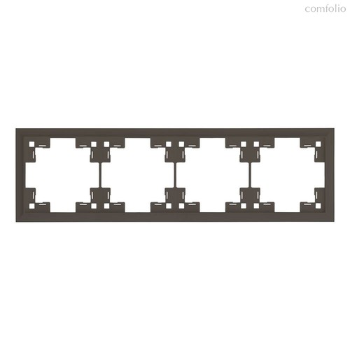 Четырехместная рамка классик 35940 CP, капучино - Rikett