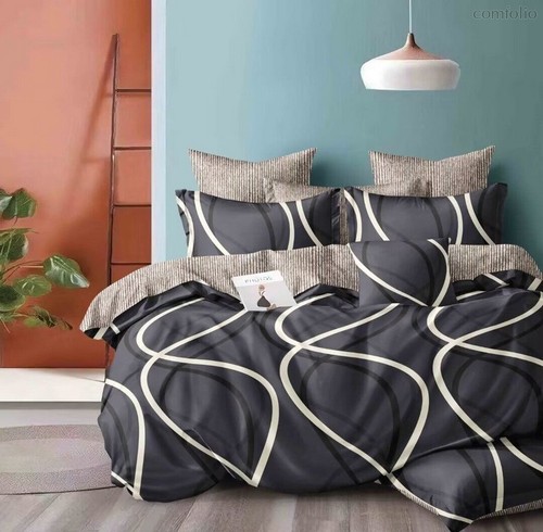 Комплект постельного белья CA-1-760 1.5 Сатин печатный с наволочками 70х70х2шт. - АльВиТек