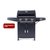 Газовый гриль 3+1 горелки, цвет черный - Start Grill