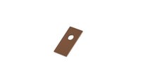 SPACE-Track system боковая заглушка для подвесного/накладного шинопровода DLT2000CBronze, бронза, с отверстием - Donolux
