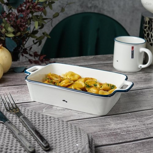 Блюдо прямоугольное 26,7*14,7 см h5,5 см 1050 мл с ручками Bakery Fusion P.L. Proff Cuisine - P.L. Proff Cuisine