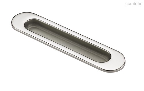 Комплект ручек для раздвижной двери без механизма SILLUR A-K05-V0 P.CHROME/S.CHROME (хром блестящий/матовый хром) - Archie