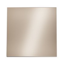 Клавиша для выключателя/переключателя одноклавишного, S70 Metal платина - Voltum