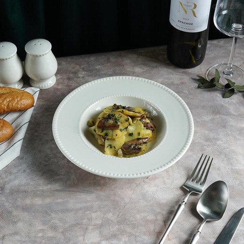 Тарелка глубокая 200 мл d 22,5 cм h3,1 см Luxe Noble - Noble