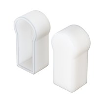 Заглушка для гибкого неона 17х8мм 2 шт.