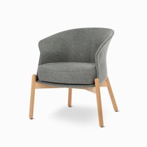 Кресло Wally 2, цвет бежевый/темно-серый - Cosmo