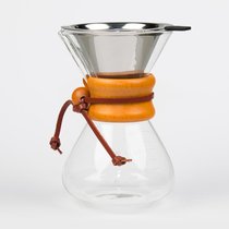 Декантер кофейный 400 мл стекло c нерж. фильтром P.L.- Barbossa - P.L. Proff Cuisine