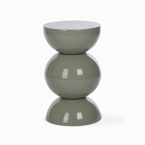 Кофейный столик Valiant диаметр 31, цвет серый - Cosmo