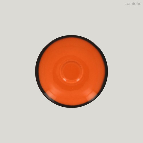 Блюдце RAK Porcelain LEA Orange 15 см, к чашке 81223536 (оранжевый цвет) - RAK Porcelain
