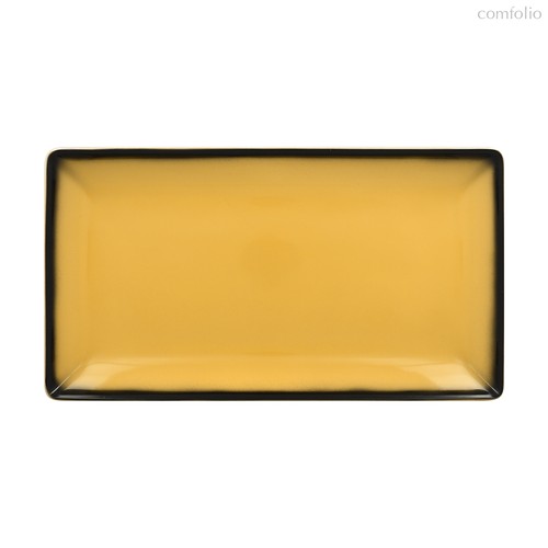 Блюдо прямоугольное, 33,5 cм (желтый цвет), цвет желтый - RAK Porcelain