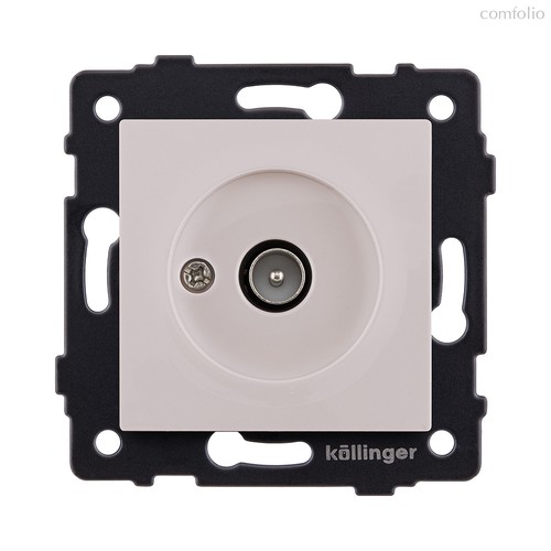 Розетка TV (папа), кашемир матовый Kollinger REA-007CM для Aspekt, Eleganz, Reflex - Kollinger