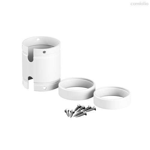 Коннектор соединительный для сращивания круглого неона 360° D25 белый - Maytoni