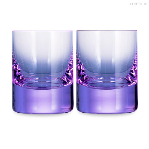 Набор стопок для водки Moser Виски сет 60 мл, 2 шт, александрит, п/к - Moser