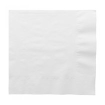 Салфетка бумажная трехслойная белая, 40*40 см, 50 шт, Garcia de PouИспания - Garcia De Pou