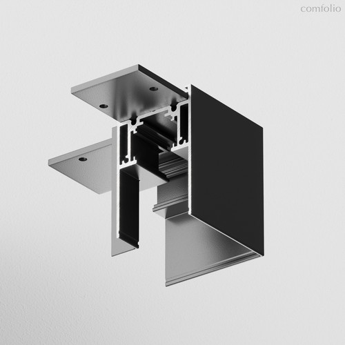 Угловой коннектор S35 накладной черный - Maytoni
