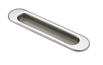 Комплект ручек для раздвижной двери без механизма SILLUR A-K05-V0 P.CHROME/S.CHROME (хром блестящий/матовый хром) - Archie