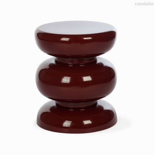 Кофейный столик Prosper диаметр 35, цвет бордовый - Cosmo