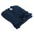 Халат из умягченного льна темно-синего цвета Essential, размер S - Tkano