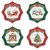 Набор десертных тарелок Christmas Heritage, ?16 см, 4 шт. - Easy life