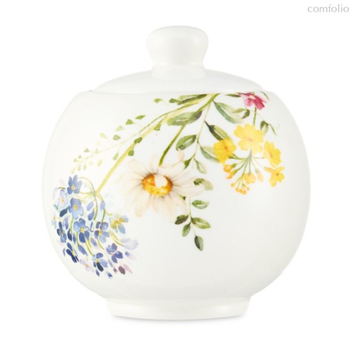 Сахарница Decor de table Полевые цветы 270 мл, керамика, белая - Decor De Table