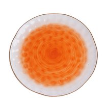 Тарелка 27 см оранжевая фарфор "The Sun Eco" P.L. Proff Cuisine 4 шт. - P.L. Proff Cuisine