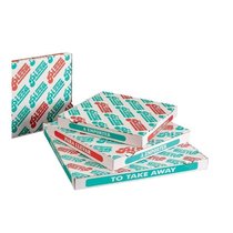 Коробка для пиццы белая, 33*33*3,5 см, гофрированный картон, 100 шт/уп, Garcia de Pou - Garcia De Pou